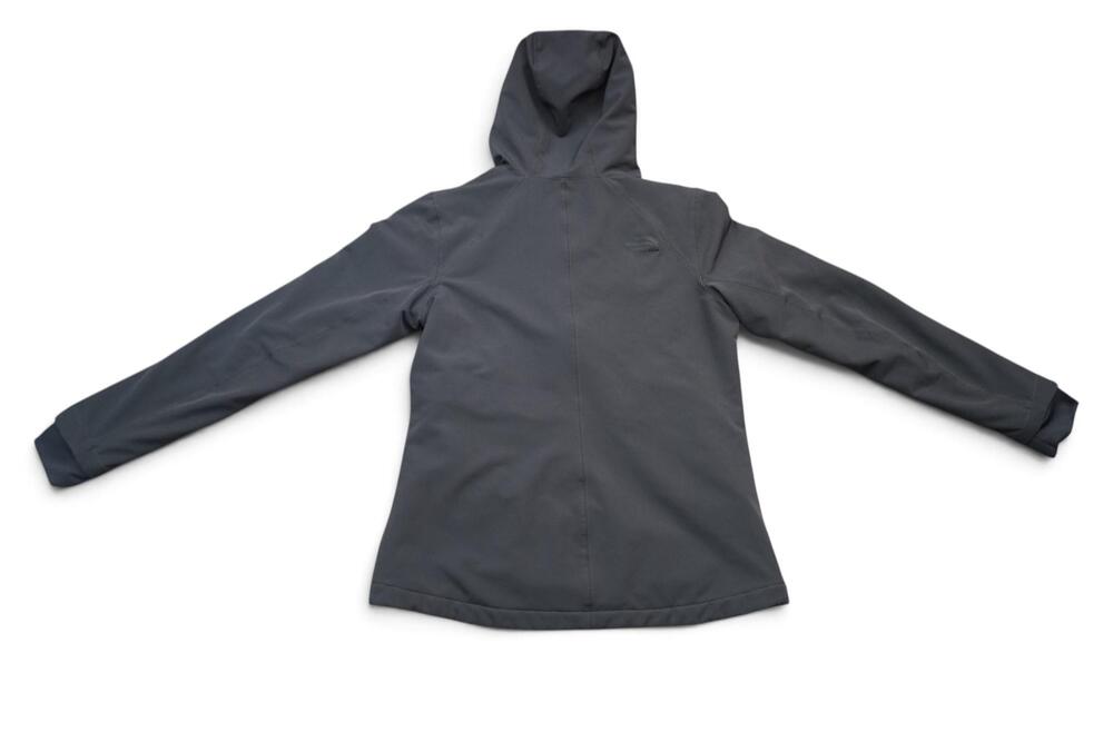 The North Face Jacket Womens Small Gray Snowwall Softshell Hooded Fleece Lined - Picture 10 of 16